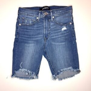 Express Women’s Bermuda High Rise Size- 2